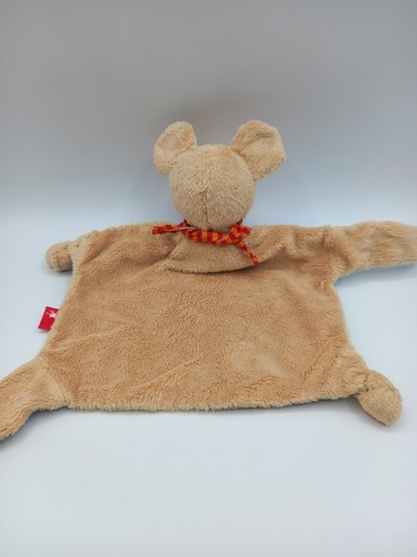 Sigikid Schmusetuch Maus Picco Kuscheltuch Baby Schnuffeltuch blau beige - Bild 4 von 7