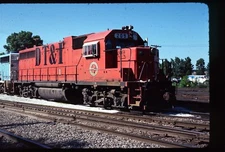 Original Rail Slide - DTI Detroit Toledo & Ironton 209 Harvey IL 8-17-1982