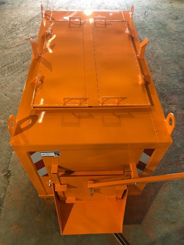 Warmhaltebehälter Thermomulde Asphaltcontainer 2 m³ (ca. 3,5T), 1 St. am Lager