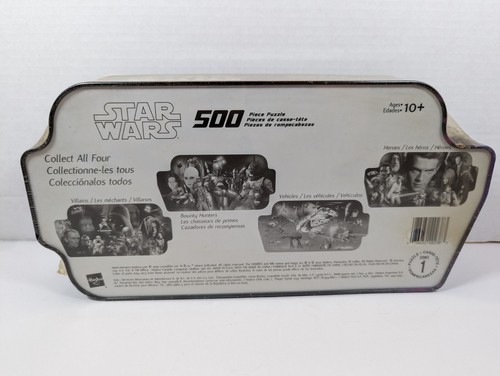 Star Wars 500 Piece The Empire Jigsaw Puzzle w/ Collectible Tin 2002 New Sealed - Picture 2 of 3