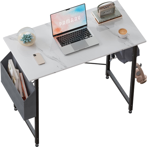Kleiner Home Office Computer Schreibtisch Tisch Arbeit Arbeitszimmer 32 Zoll - Bild 11 von 11