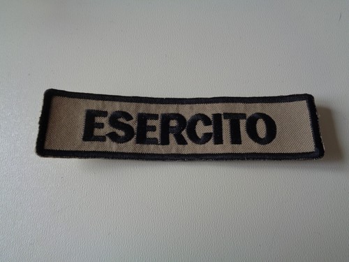 TOPPA O PATCH DA PETTO SCRITTA ESERCITO MOD.1 - Imagen 1 de 2