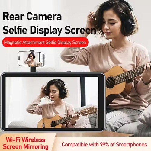 Smartphone Wireless Magnetic Selfie Monitor Screen Rear n g Shari Camera L7X5 - Picture 4 of 18