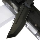 Rite Edge Black Tracker Knife CSGO Huntsman Inspired Fixed Blade Bowie 8 1/2" — photo 2