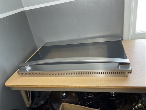 NEW Genuine GE RANGE Stainless Steel Lower Oven DOOR GLASS with Handle and Trim - Picture 10 of 13