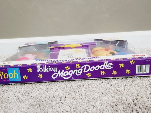 VINTAGE DISNEY WINNIE THE POOH FISHER PRICE TALKING MAGNA DOODLE NIB 1999 - Picture 11 of 12