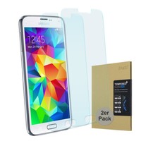 2X 9H Hartglas Samsung Galaxy S5 Hd Display Schutz Glas Verbundglas Klar Folie