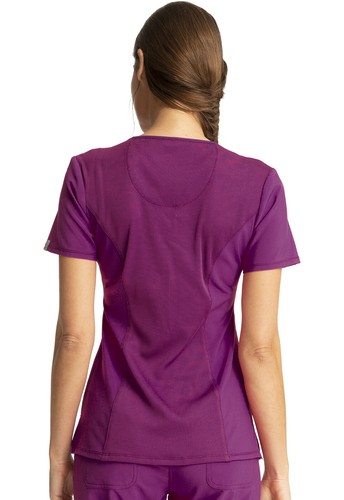 Orchidee Blume Cherokee Peelings Infinity Rundhals Top 2624A ORFO antimikrobiell - Bild 3 von 6