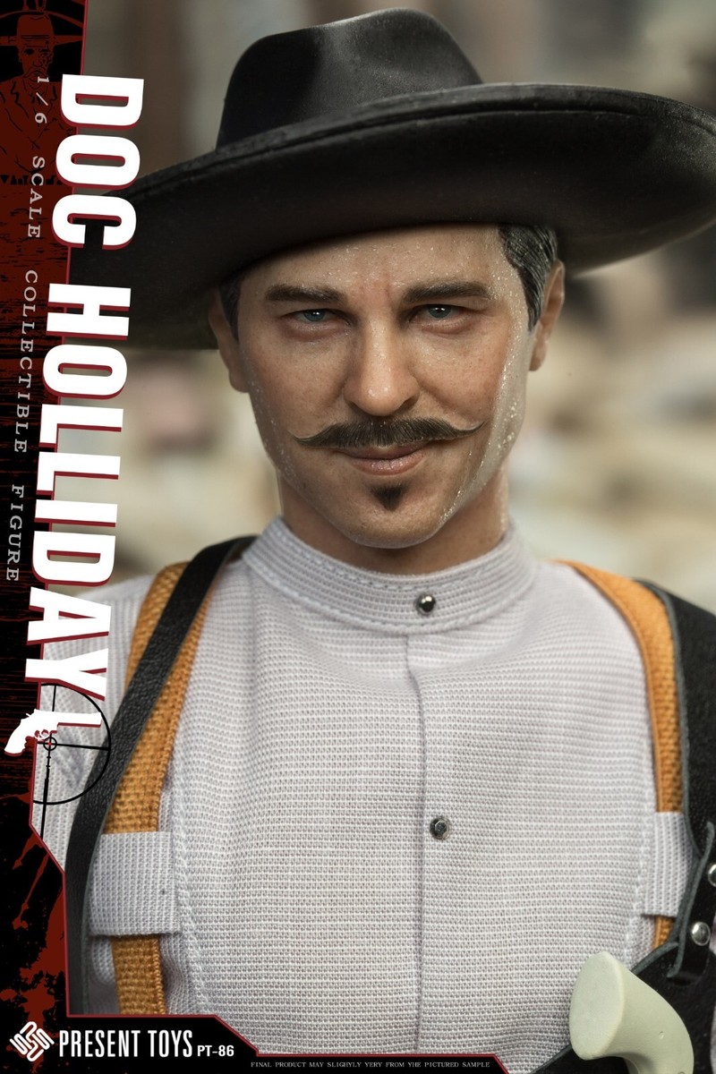In Stock PRESENT TOYS PT-sp86 1/6 Legendary Gunner Doc Holliday