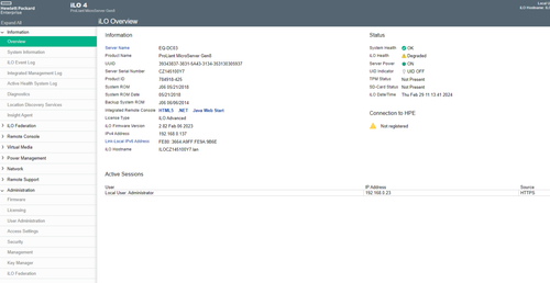 HP ProLiant MicroServer Gen8 4 caddy ilo error 8GB ecc e3-1220v2 xeon p420 - Picture 7 of 8