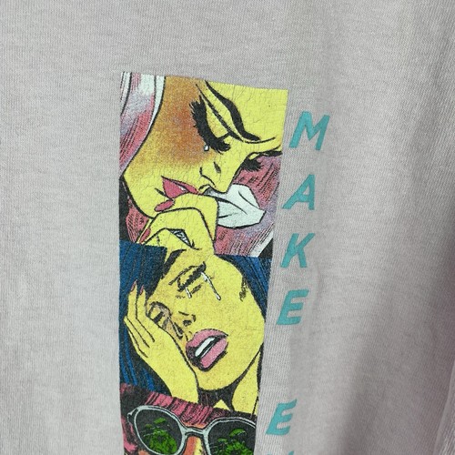 Huf Shirt Mens 2XL XXL Pink Long Sleeve Make Em Cry Pink Skater Punk Thrasher - Picture 6 of 22