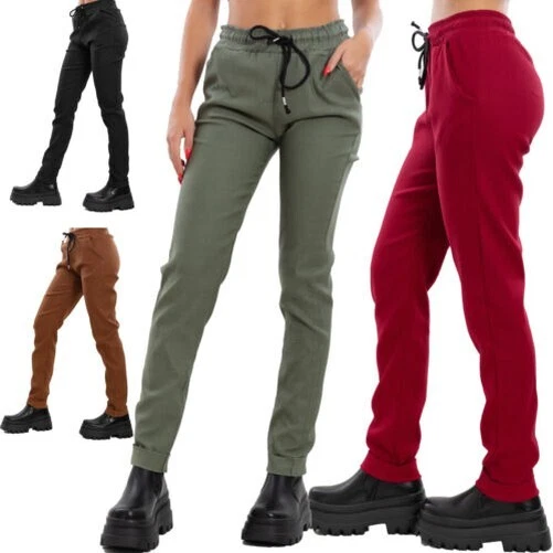 Pantalons Femme A Nervures Cigarette Chino Élastique dans la Vie TooCool VI-8550 - Photo 1/1