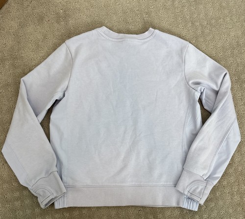 Athleta Girl Size L/12 Lavender Purple Crewneck Long Sleeve Sweatshirt Youth - Picture 3 of 3