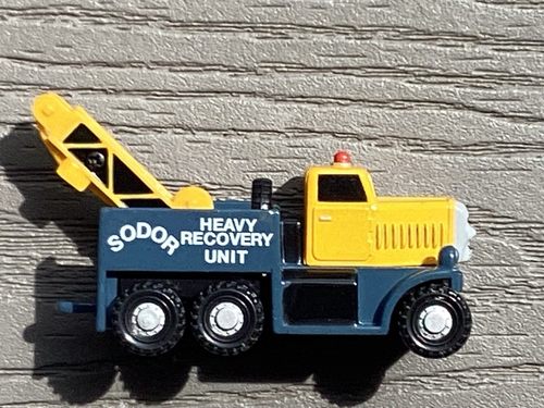 VINTAGE 2000 ERTL THOMAS & FRIENDS SODOR HEAVY RECOVERY UNIT TOW TRUCK 34444 NEW - Picture 3 of 17