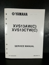 Yamaha V STAR 1300 and 1300 TOURER 2007 XVS13AW(C) XVS13CTW(C)  Service Manual