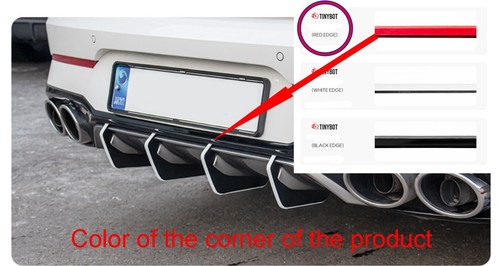 Rear Bumper Canard Diffuser Extension Pin 4PC For 2024+ Hyundai Elantntra N - Picture 17 of 34