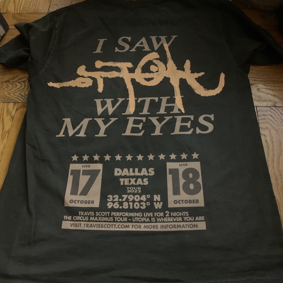 2023 Travis Scott Utopia Circus Maximus Tour DALLAS AAC T 2023 Travis Scott Utopia Circus Maximus Tour DALLAS AAC T