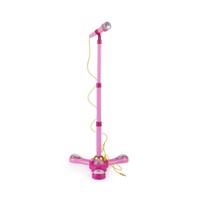 Kids Karaoke Pink Stand Up Microphone Toy Play Set W/ Built In ... Free Shipping Kids Karaoke Pink Stand Up Microphone Toy Play Set W/ Built In ... Free Shipping
