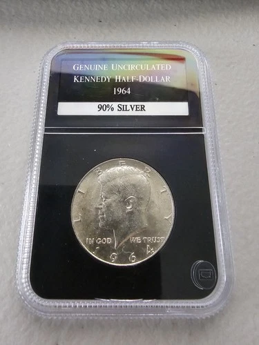 1964 50C Kennedy Half Dollar -UNC