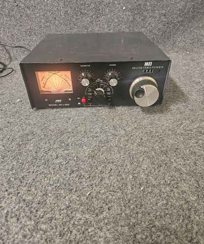 MFJ MFJ-969 ANTENNA TUNER DELUXE VERSA TUNER II - black - Picture 1 of 4