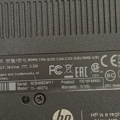HP Pavilion i5 TPN-Q130 500gb HDD 8GB RAM *Requires New Battery* - Picture 16 of 16