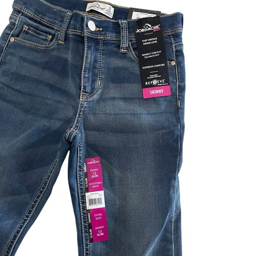 JORDACHE SKINNY JEANS SIZE 12 SLIM NWT kids boxCT - Picture 2 of 4