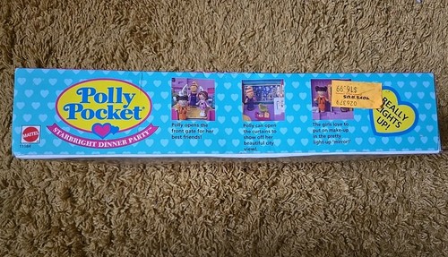 1994 Polly Pocket Bluebird "Starbright Dinner Party" Neu im Karton - Bild 5 von 7