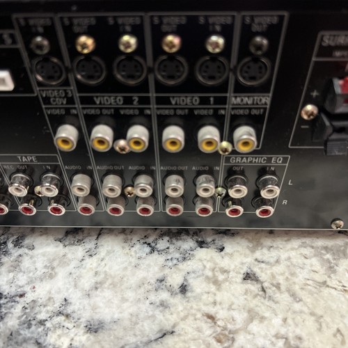 Sony TA-AV480 Integrated AV Amplifier Made In Japan Vintage For Parts - Picture 19 of 23