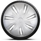 FOR MERCEDES CITAN 15" WHEEL TRIMS SILVER DEEP DISH CAPS OROAN