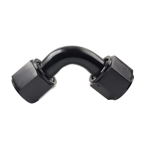 10AN Female to Female 90 Degree Swivel Coupler Union Fitting Adapter Connector - Picture 8 of 10