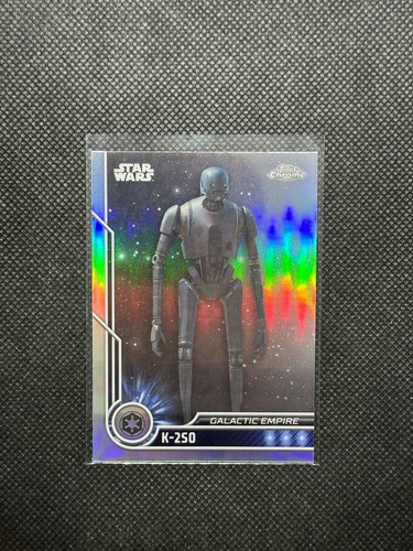 2023 Topps Chrome Star Wars Refractor Cards – You Pick – Buy 4 Save 25% - Picture 5 of 82