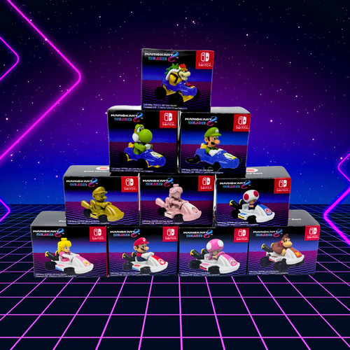 McDonald's 2024 Mario Kart 8 Deluxe Toy - 10 Karts [Full Set] - Bild 4 von 10