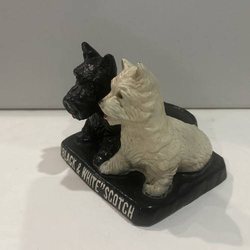 Vintage Black & White Dogs Buchanan’s Scotch Whisky Werbung Scottish Terrier 5” - Bild 5 von 12