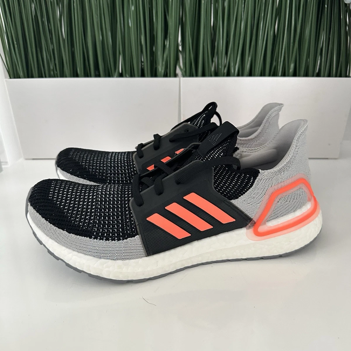 adidas gazelle silver green womens adidas Ultraboost 19 Shoes - Women's - Core Black Five / Solar Orange main image 1