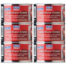 6x LIQUI MOLY 1532 Lack-Glanz-Creme Lackpolitur Schutz Pflege Carnaubawachs 300g