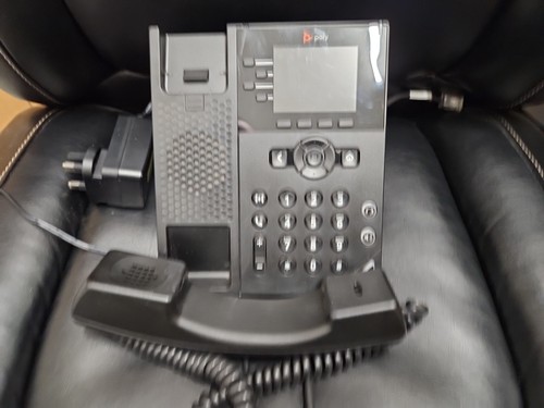 Polycom VVX250 IP Office Business Phone Black with Power Lead & Stand - Picture 3 of 5