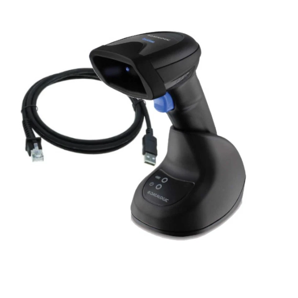 Datalogic Quickscan QBT2500-BK-BTK1 Bluetooth 2D USB Barcode Scanner With Base - Image 4 of 4