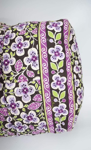 Bolso de Lona Vera Bradley XL en Patrón "Pétalos de Ciruela" - Imagen 10 de 12
