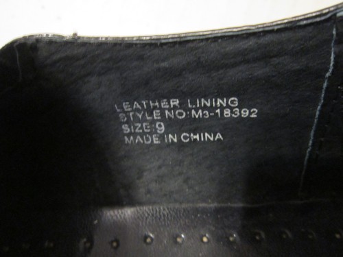 Delli Aldo M3-18392 Herren Größe 9 schwarz Kleid She - Bild 6 von 11