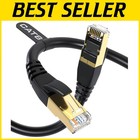 Wytrzymały kabel Ethernet Cat8 50FT - 2000Mhz pozłacany