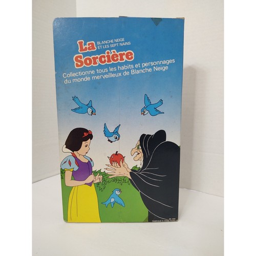 Seltene 1986 Walt Disney La Sorciere Blanche Neige Puppe in Box Schneewittchen - Bild 5 von 7