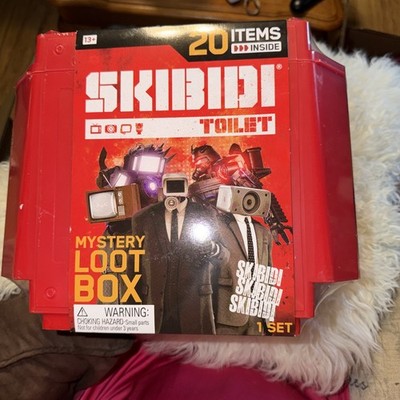   Skibidi Toilet Skibidi Giant Mystery Surprise Loot  RARE Colllectors Redbox