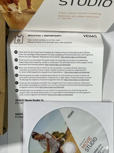 Vegas Movie Studio 14 - Retail Box Disc - Picture 2 of 5