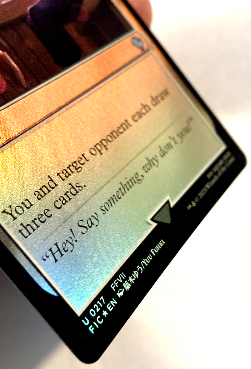 MTG Secret Rendezvous (Foil) Commander: Final Fantasy 217