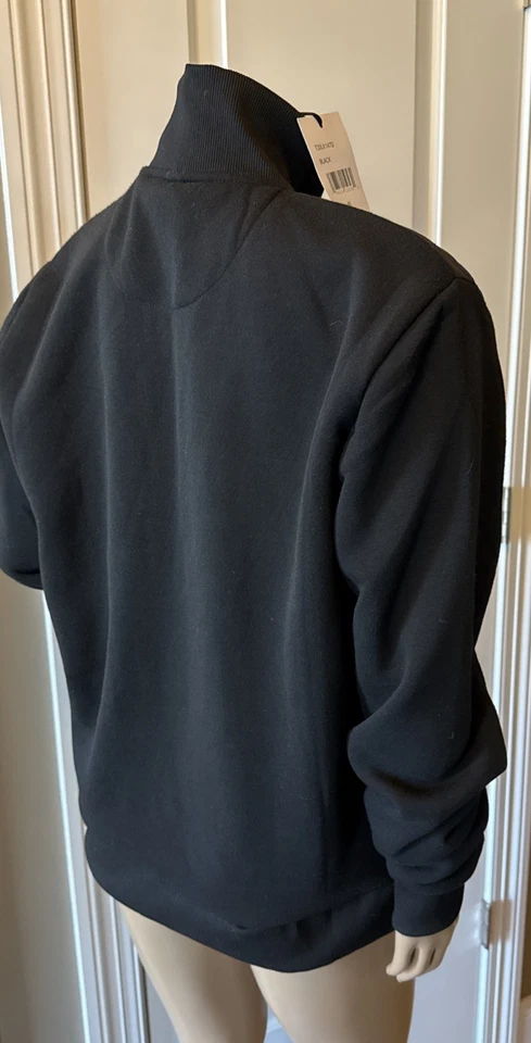 TAHARI ветровка куртка полный молнии карманы женский размер M черный новый с Ярлыками - Изображение 2 из 4