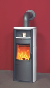 HARK Nika ECOplus 7kW Kaminofen - Creme-weiß