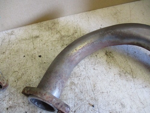 YAMAHA RD350 EXHAUST DOWNPIPES WITH FITTINGS SEE DESCRIPTION - Picture 4 of 12