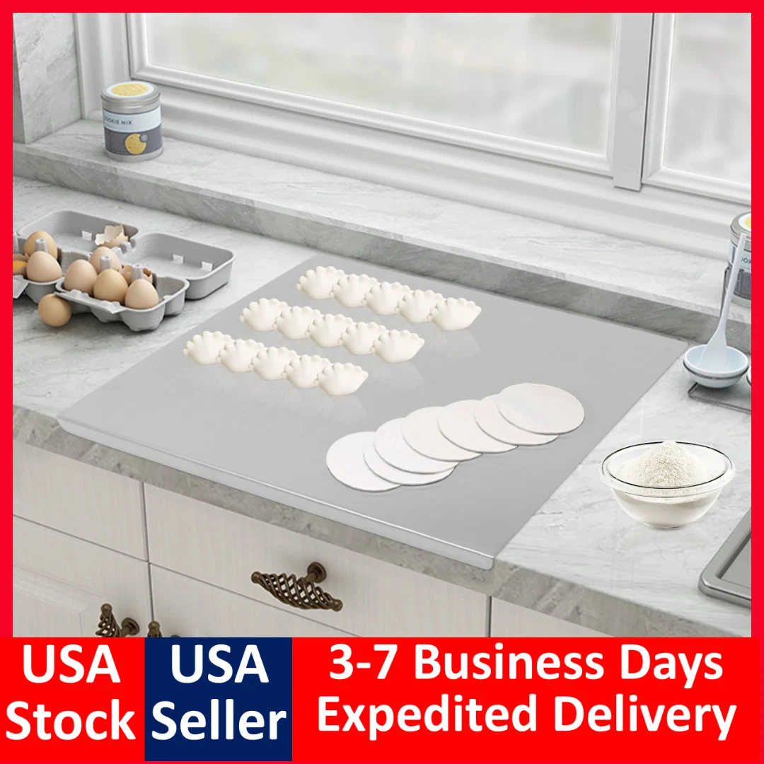 50 x40 cms 304 Stainless Steel Cutting Board AntiSlip Food Safe Heavy Duty Multi
Opens in a new wind
