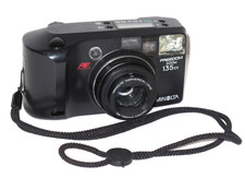 Minolta Freedom Zoom 135EX 35mm Point  Shoot Film Camera Working w/ Minor Issue