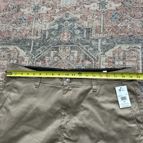 Volcom Vmonty Pants Men’s Khaki Chino Classic Fit Size 38 NWT - Picture 5 of 8